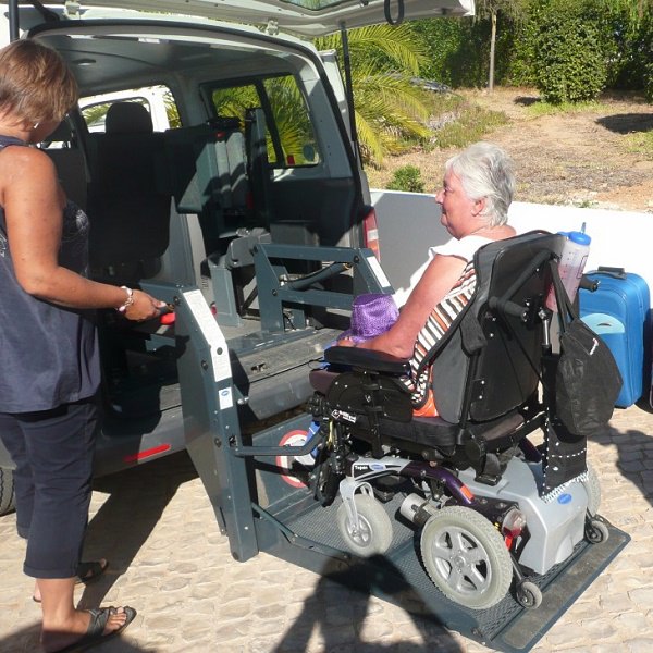 adapted transfer for wheelchair users lagos portugal algarve limited mobility