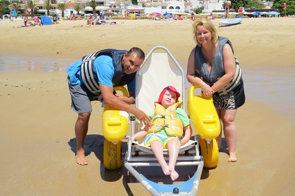 Accessible Beach Wheelchair Lagos Algarve Portugal