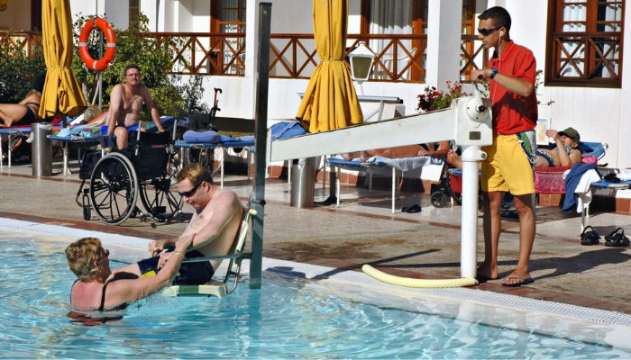 Mar y Sol Accessible Pool